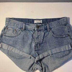 ONE TEASPOON BANDITS SHORTS